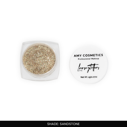 Sandstone Loose Glitters | Cosmetic Grade | Face and Body Use