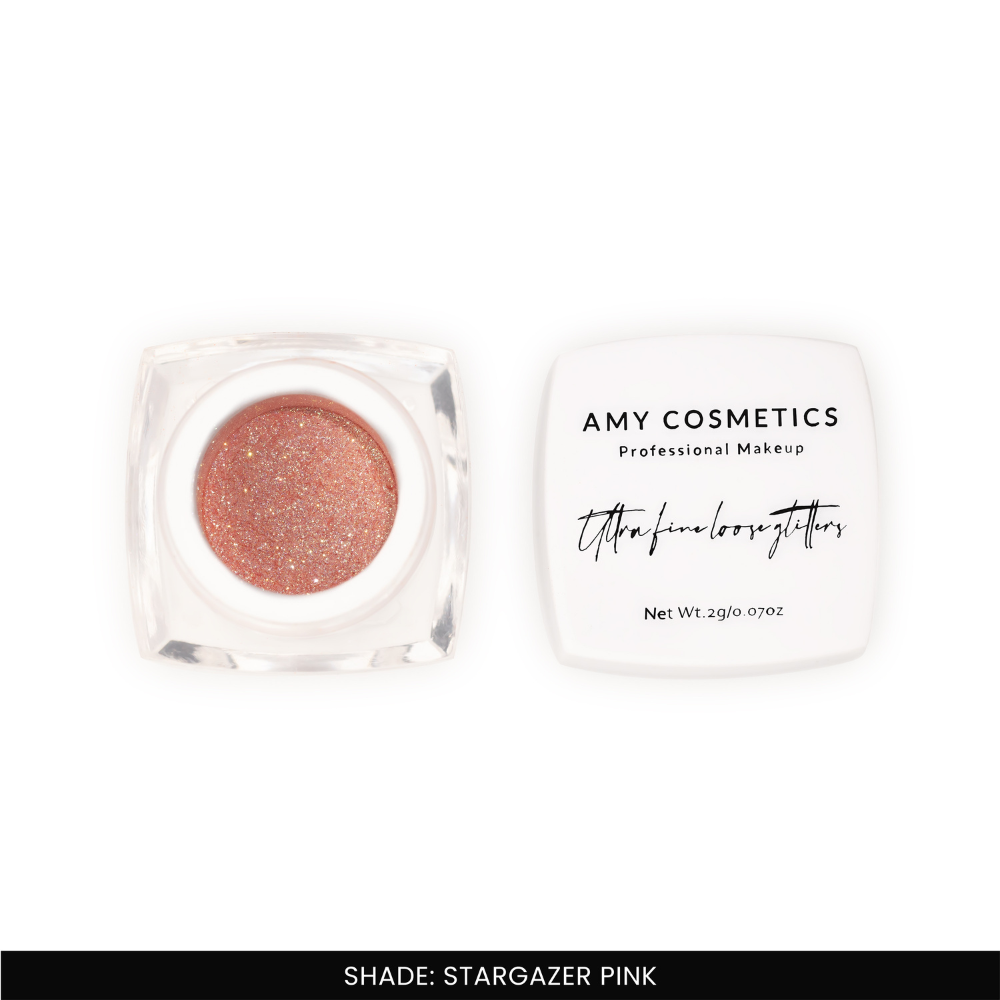 Stargazer Pink Ultra Fine Loose Glitters | Cosmetic Grade | Face Body Nail