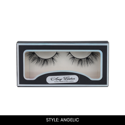 Angelic False Eyelashes | Pair of 1 | Fake Eyelashes for Women | Soft Natural Look | Lightweight Band