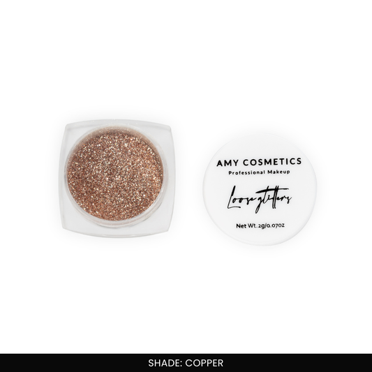 Copper Loose Glitters | Cosmetic Grade | Face and Body Use