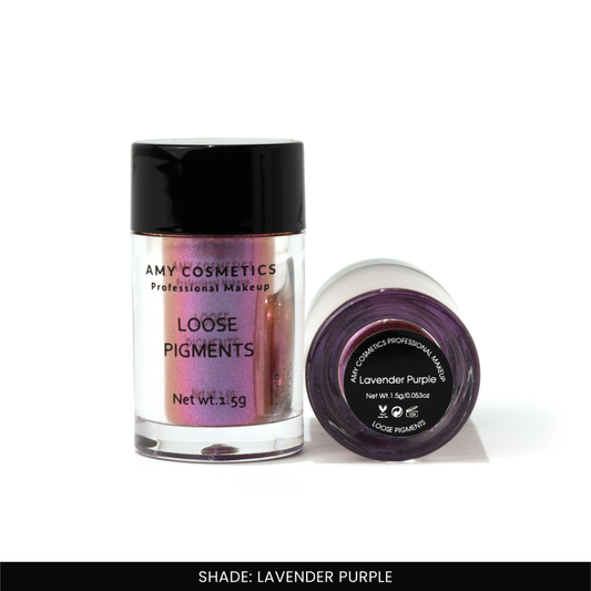 Lavender Purple Loose Pigments | Highly Pigmented Eyeshadow Powder | Shimmer Finish