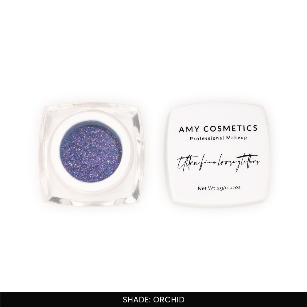 Orchid Ultra Fine Loose Glitters | Cosmetic Grade | Face Body Nail