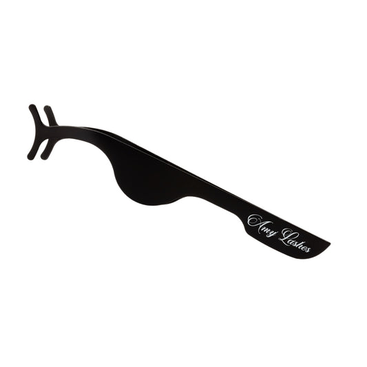 Black Precision Tweezer | False Lash Application Tool | Stainless Steel