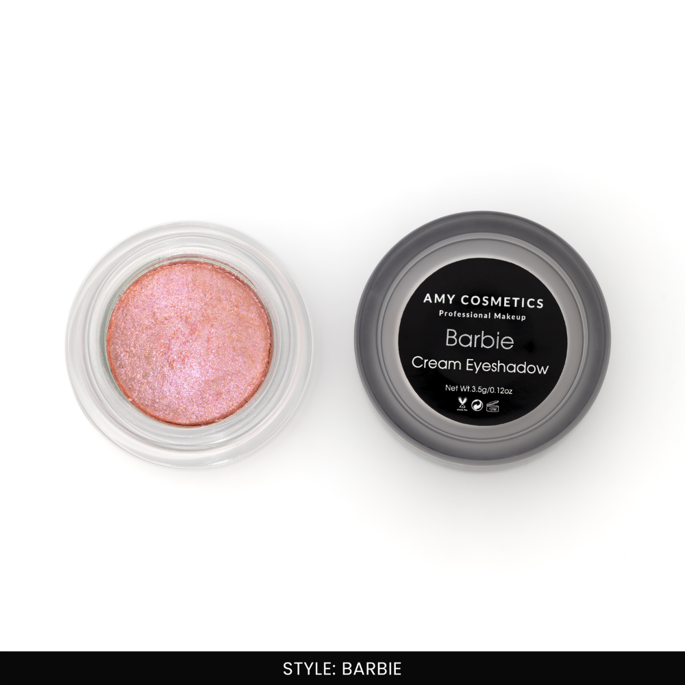 AMY LASHES Cream Shining Eyeshadow | Barbie | Shimmer Finish | Pigmented Formula