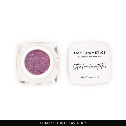 Fields Of Lavender Ultra Fine Loose Glitters | Cosmetic Grade | Face Body Nail