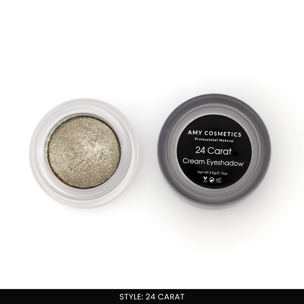 24 Carat Cream Shimery Eyeshadow | Metallic Finish | Pigmented Formula