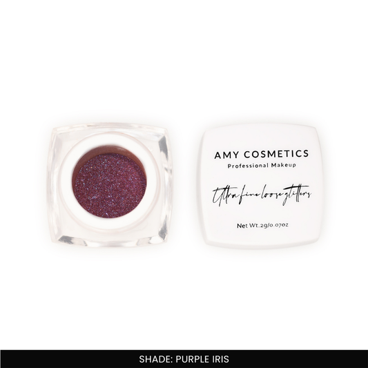 Purple Iris Ultra Fine Loose Glitters | Cosmetic Grade | Face Body Nail