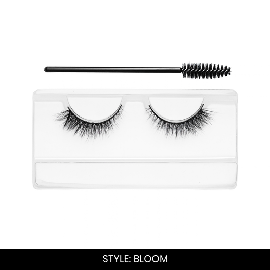 Bloom False Eyelashes | Pair of 1 | Fake Eyelashes for Women | Glam Party Look | Lightweight Band