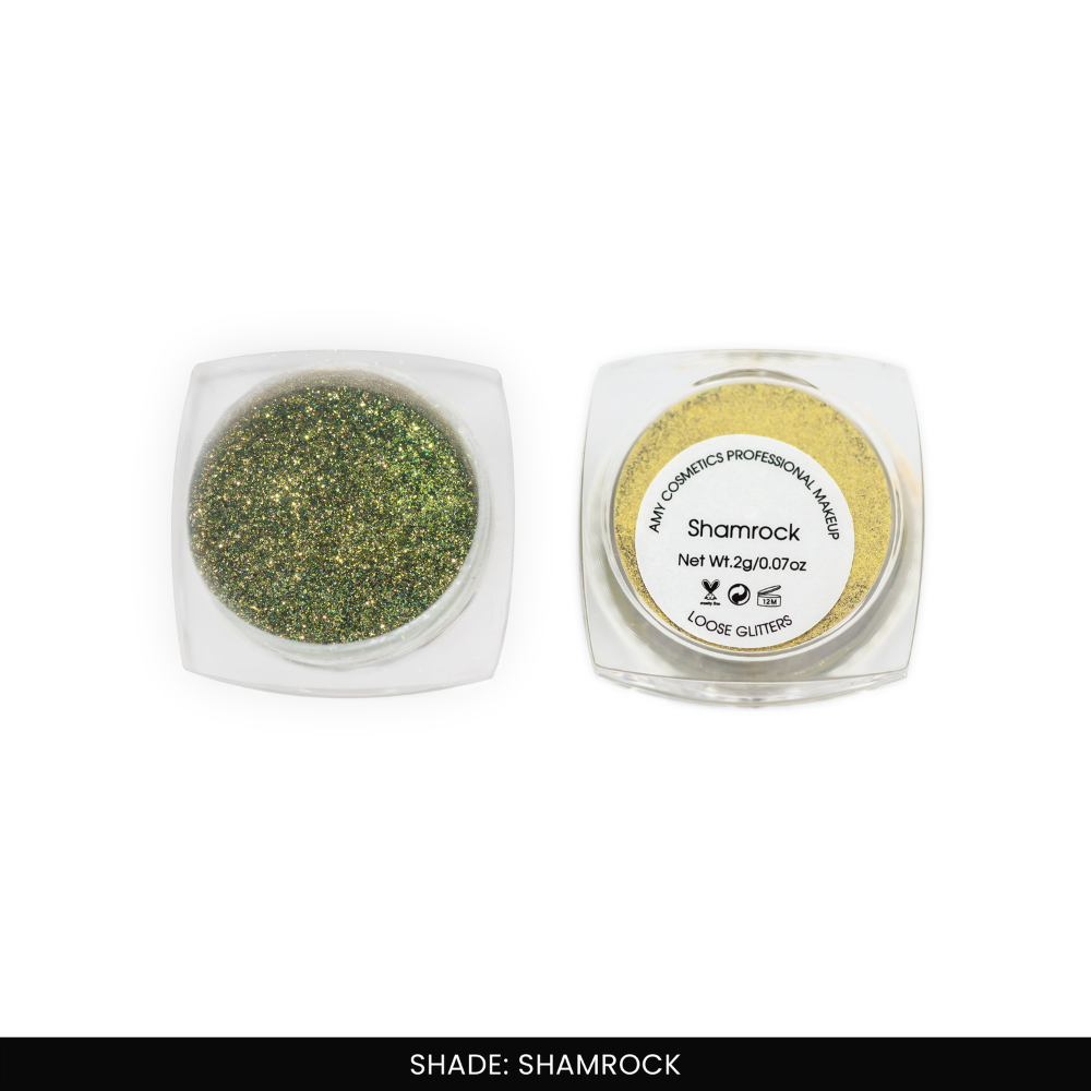 Shamrock Loose Glitters | Cosmetic Grade | Face and Body Use