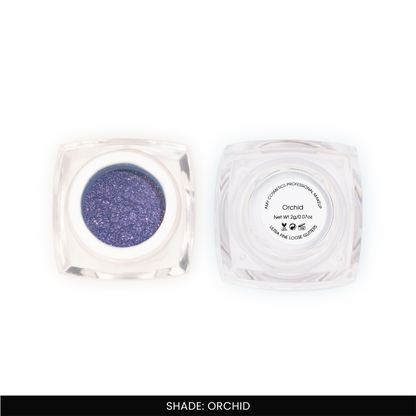 Orchid Ultra Fine Loose Glitters | Cosmetic Grade | Face Body Nail