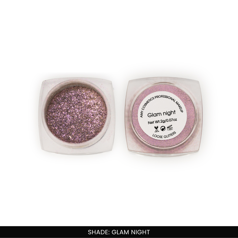 Glam Night Loose Glitters | Cosmetic Grade | Face and Body Use