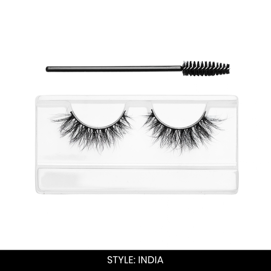 India False Eyelashes | Pair of 1 | Fake Eyelashes for Women | Bridal & Wedding Look | Lightweight Band