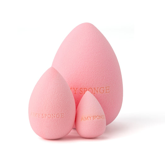 Pack of 3 Velvet Sponge | Makeup Blending Sponge | Liquid and Cream Products