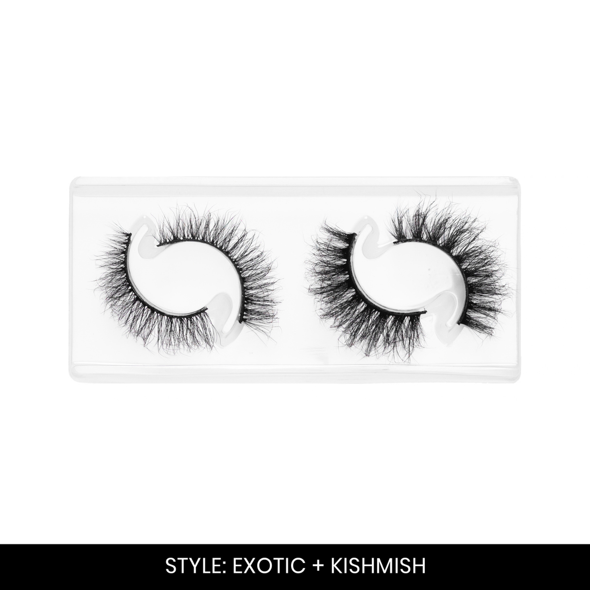 Exotic + Kishmish False Eyelashes Combo | Fake Eyelashes for Women | 2 Styles | Lightweight Band