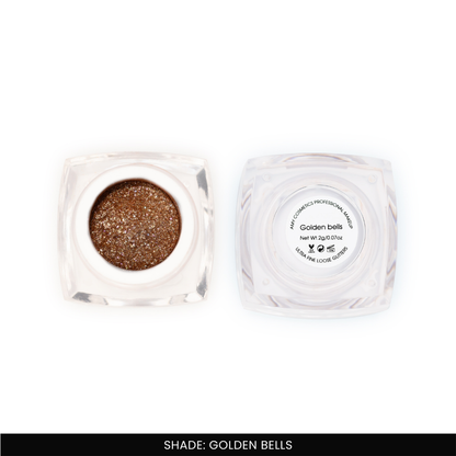 Golden Bells Ultra Fine Loose Glitters | Cosmetic Grade | Face Body Nail