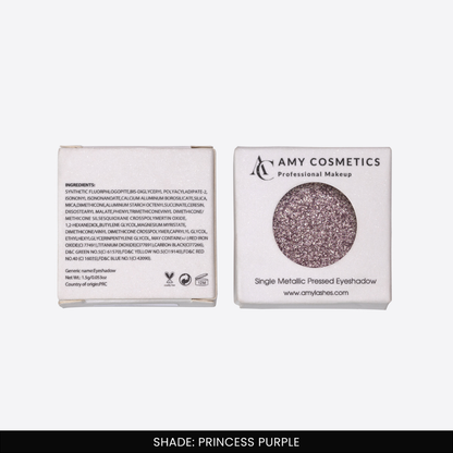 Princess Purple Single Metallic Pressed Eyeshadow | Pigmented | Long-Wearing