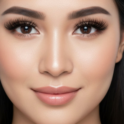 Lucky False Eye Lashes | Bold Dramatic Glam | Vegan Cruelty-Free | Pair of 20