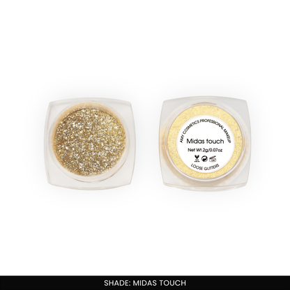 Midas Touch Loose Glitters | Cosmetic Grade | Face and Body Use