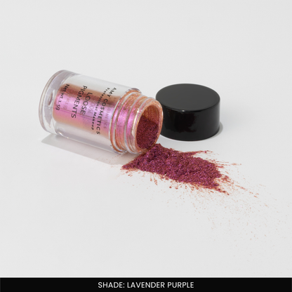 Lavender Purple Loose Pigments | Highly Pigmented Eyeshadow Powder | Shimmer Finish