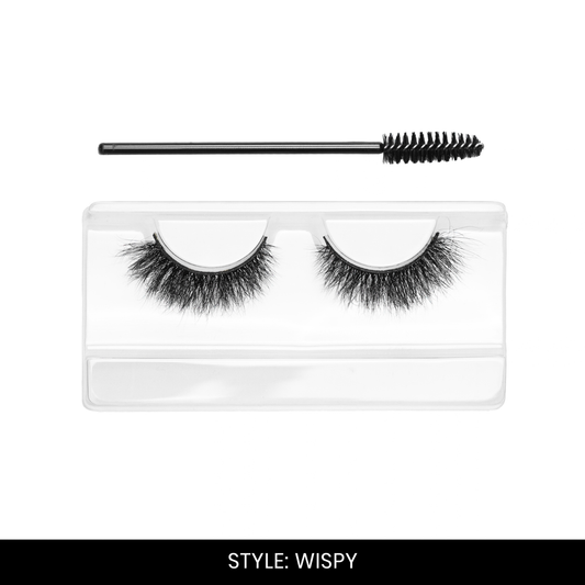 Wispy False Eyelashes | Pair of 1 | Fake Eyelashes for Women | Soft Natural Look | Lightweight Band