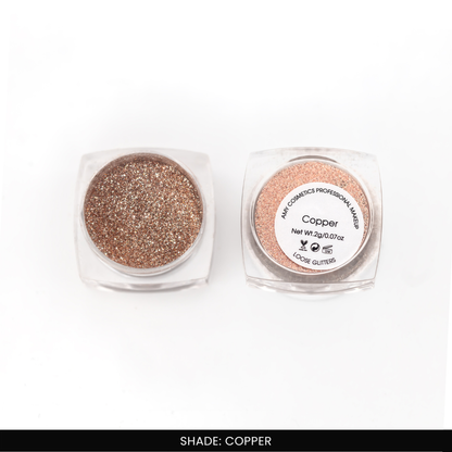Copper Loose Glitters | Cosmetic Grade | Face and Body Use