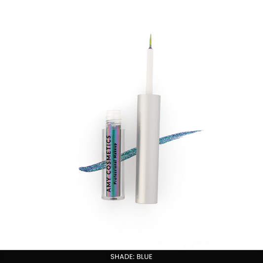 Blue Glitter Eyeliner | Sparkle Liner | Fine Tip Applicator