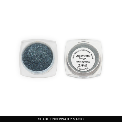 Under Water Magic Loose Glitters | Cosmetic Grade | Face and Body Use
