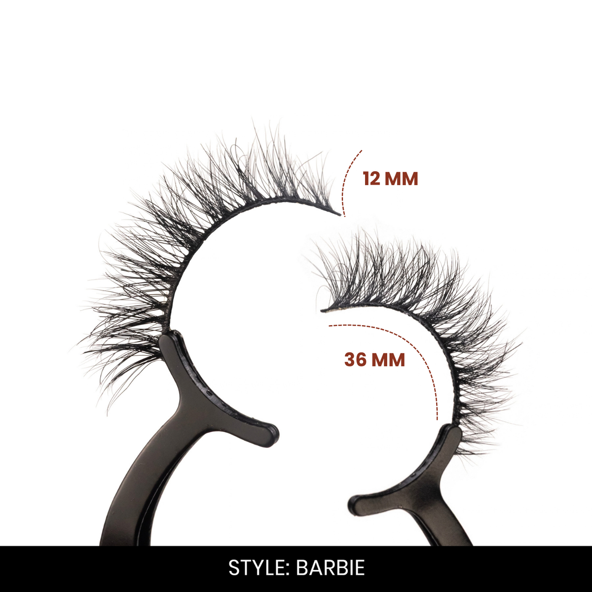 Barbie False Eyelashes | Pair of 1 | Fake Eyelashes for Women | Glam Party Look | Lightweight Band