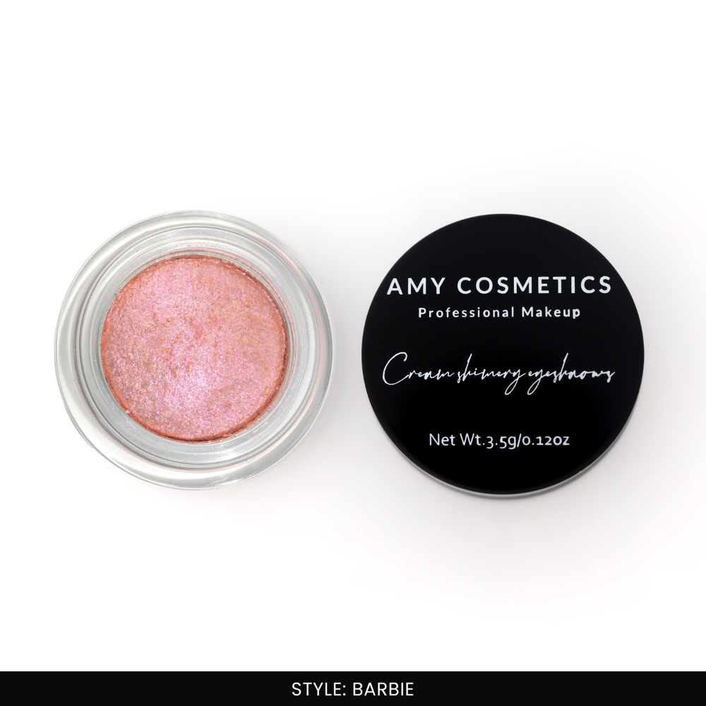 AMY LASHES Cream Shining Eyeshadow | Barbie | Shimmer Finish | Pigmented Formula