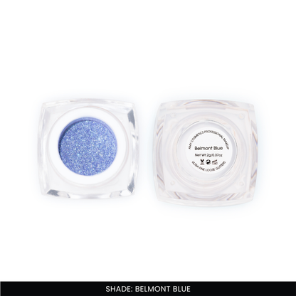 Belmont Blue Ultra Fine Loose Glitters | Cosmetic Grade | Face Body Nail