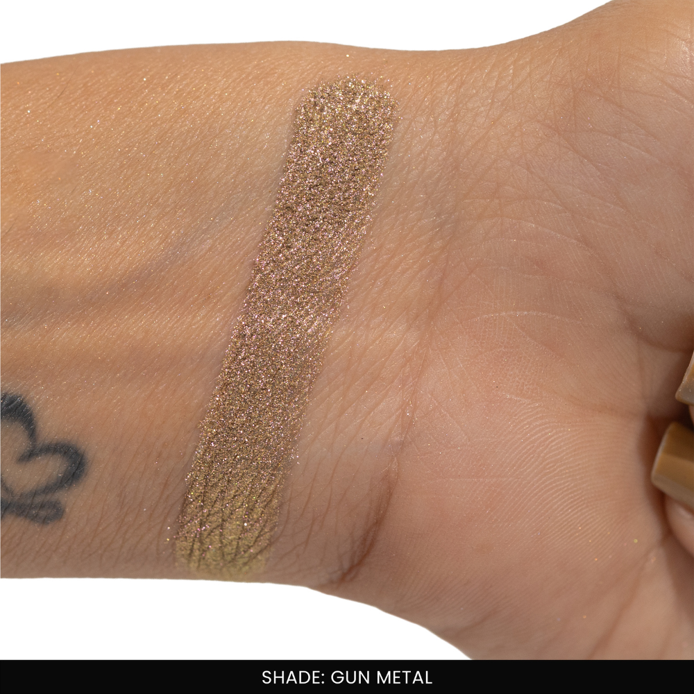Gun Metal Ultra Fine Loose Glitters | Cosmetic Grade | Face Body Nail