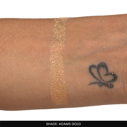 Adams Gold Ultra Fine Loose Glitters | Cosmetic Grade | Face Body Nail