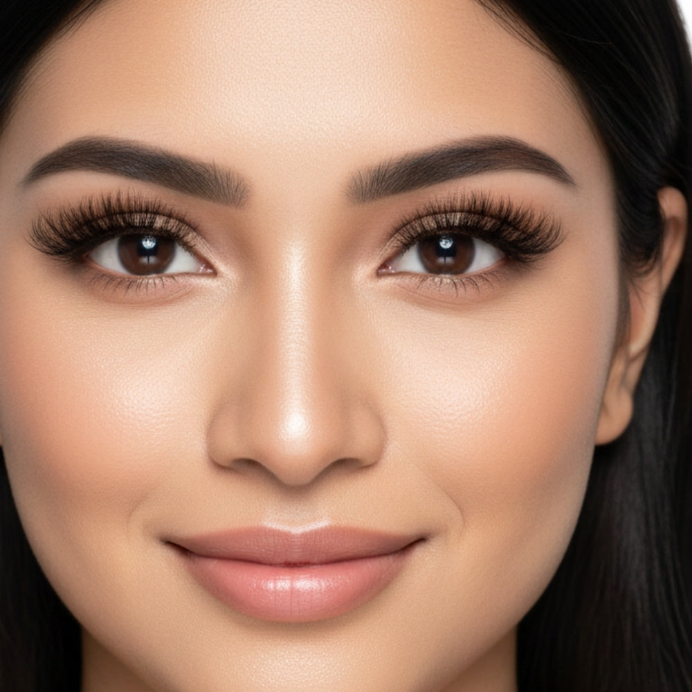 Bombay + Exotic False Eye Lashes | Medium Occasion Wear | Vegan Cruelty-Free | Pair of 16