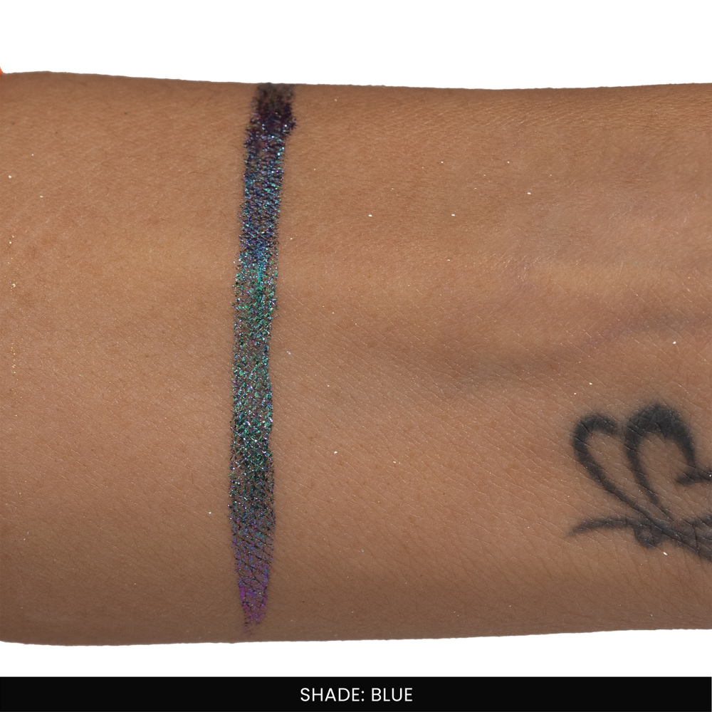 Blue Glitter Eyeliner | Sparkle Liner | Fine Tip Applicator