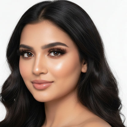 Kishmish + Exotic False Eye Lashes | Medium Occasion Wear | Vegan Cruelty-Free | Pair of 16