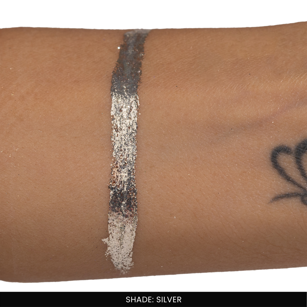 Silver Glitter Eyeliner | Sparkle Liner | Fine Tip Applicator