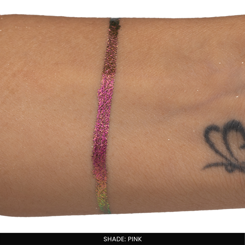 Pink Glitter Eyeliner | Sparkle Liner | Fine Tip Applicator
