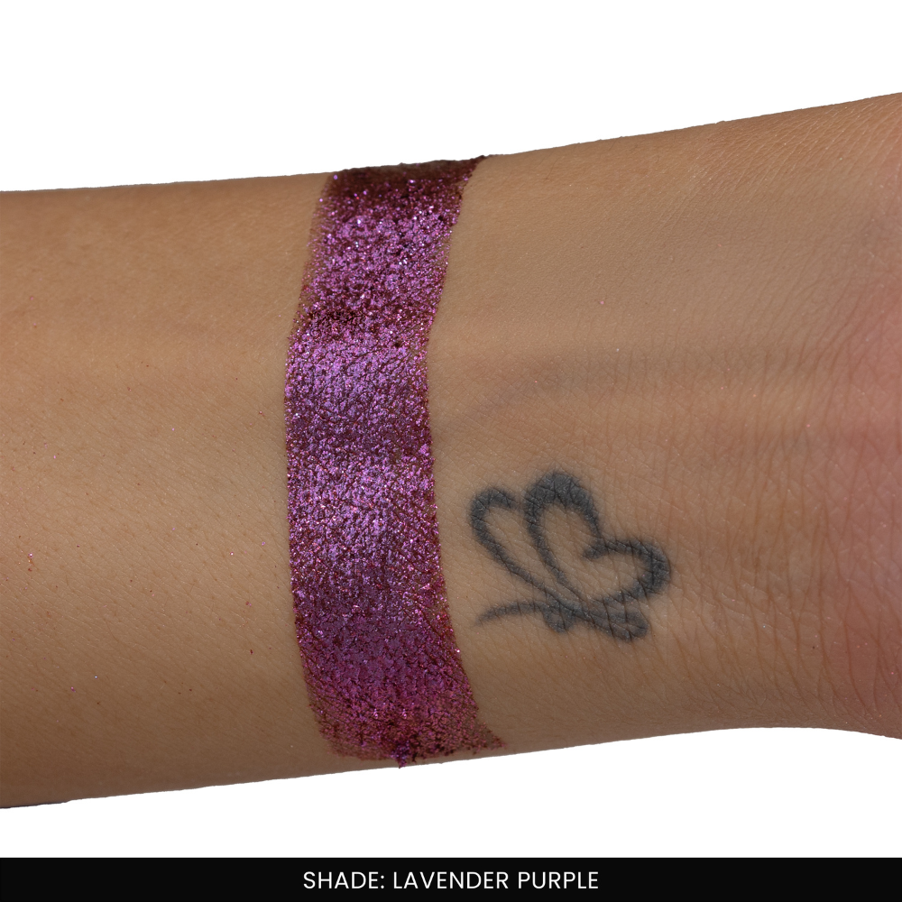 Lavender Purple Loose Pigments | Highly Pigmented Eyeshadow Powder | Shimmer Finish