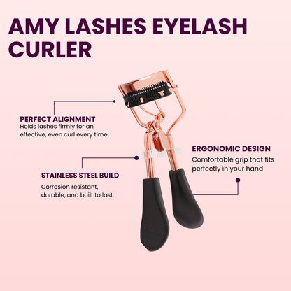 Black Eyelash Curler | Curl and Lift Natural Lashes