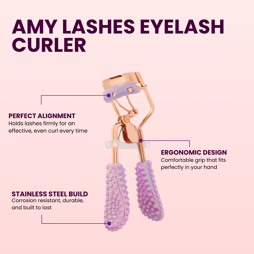 Purple Eyelash Curler | Curl and Lift Natural Lashes