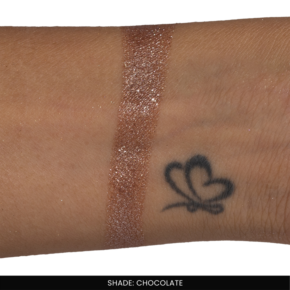 AMY LASHES Cream Shining Eyeshadow | Chocolate | Shining Finish | Pigmented Formula