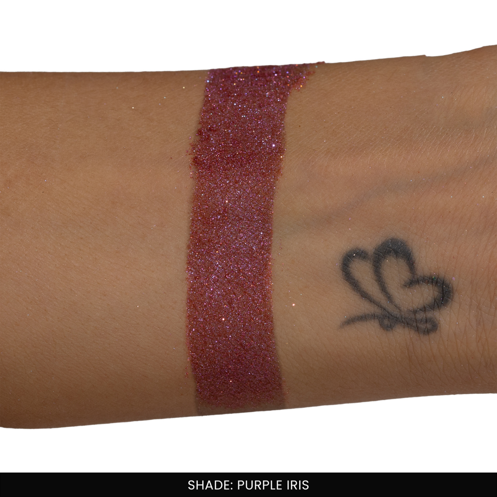 Purple Iris Ultra Fine Loose Glitters | Cosmetic Grade | Face Body Nail