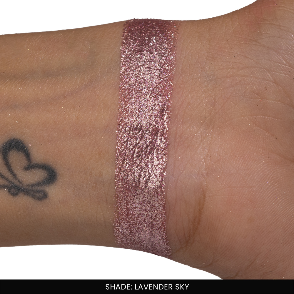 Lavender Sky Single Metallic Pressed Eyeshadow | Pigmented | Long-Wearing