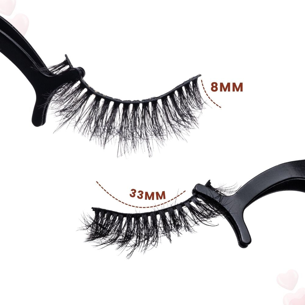 Bella False Eye Lashes | Natural Daily Wear | Vegan Cruelty-Free | Pair of 5