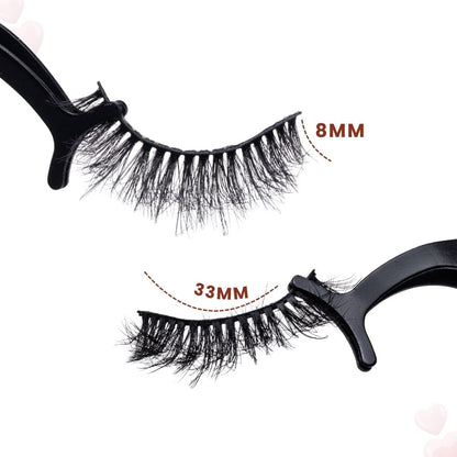 Bella False Eye Lashes | Natural Daily Wear | Vegan Cruelty-Free | Pair of 5