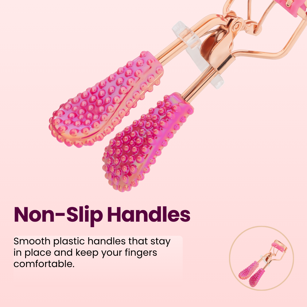 Pink Eyelash Curler | Curl and Lift Natural Lashes