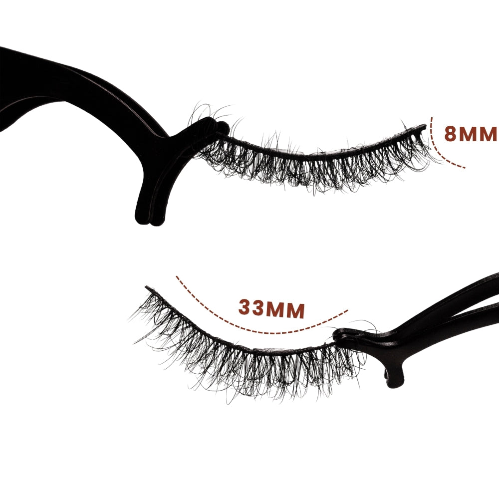 Cherry False Eye Lashes | Medium Occasion Wear | Vegan Cruelty-Free | Pair of 10