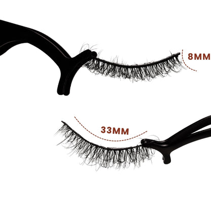 Cherry False Eye Lashes | Medium Occasion Wear | Vegan Cruelty-Free | Pair of 10