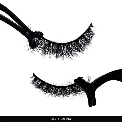 Mona False Eye Lashes | Medium Occasion Wear | Vegan Cruelty-Free | Pair of 10