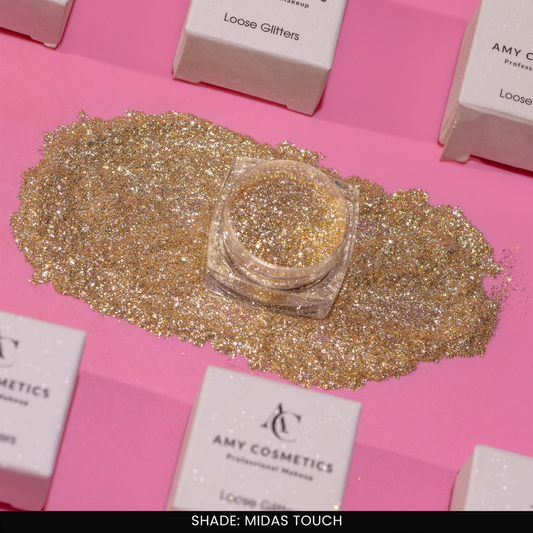 Midas Touch Loose Glitters | Cosmetic Grade | Face and Body Use